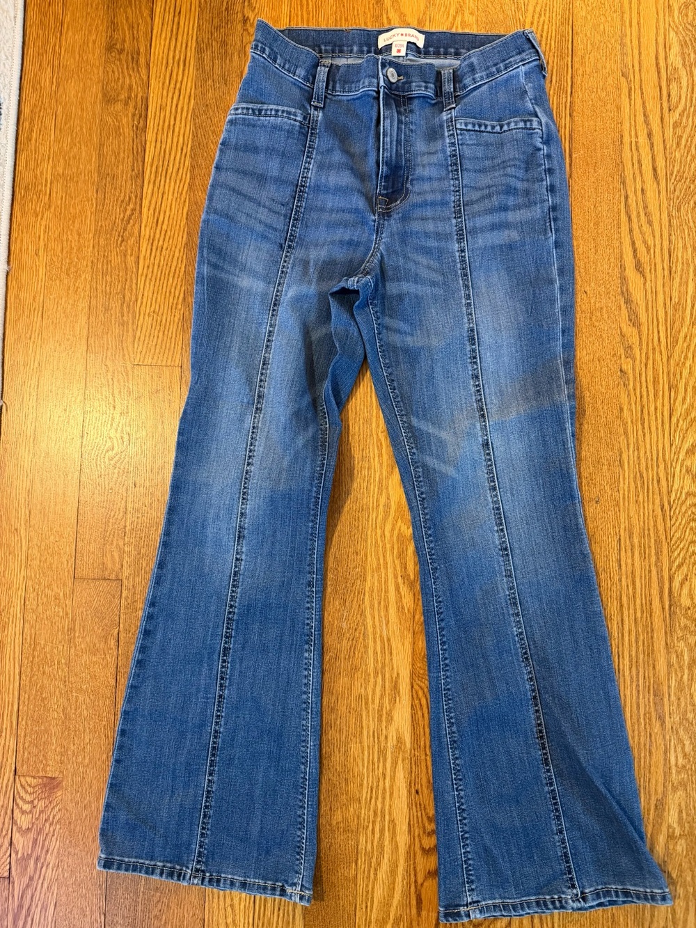 Women’s Lucky Brand Blue Denim Flare Jeans